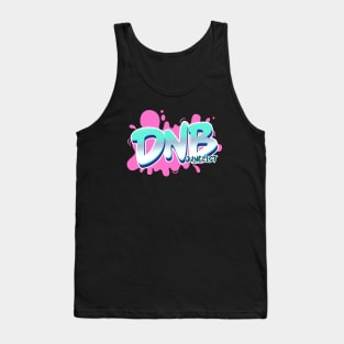 DNB - Junglist Splat (Pink) Tank Top